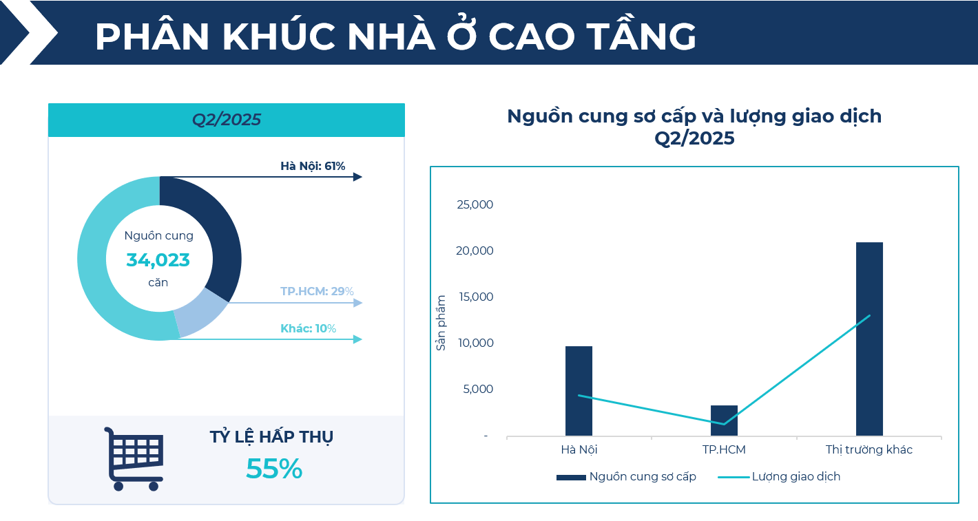 BHS R&D: Chung cư giao dịch sôi động nửa đầu 2025, đất nền tỉnh lẻ lên ngôi cuối năm - Ảnh 2