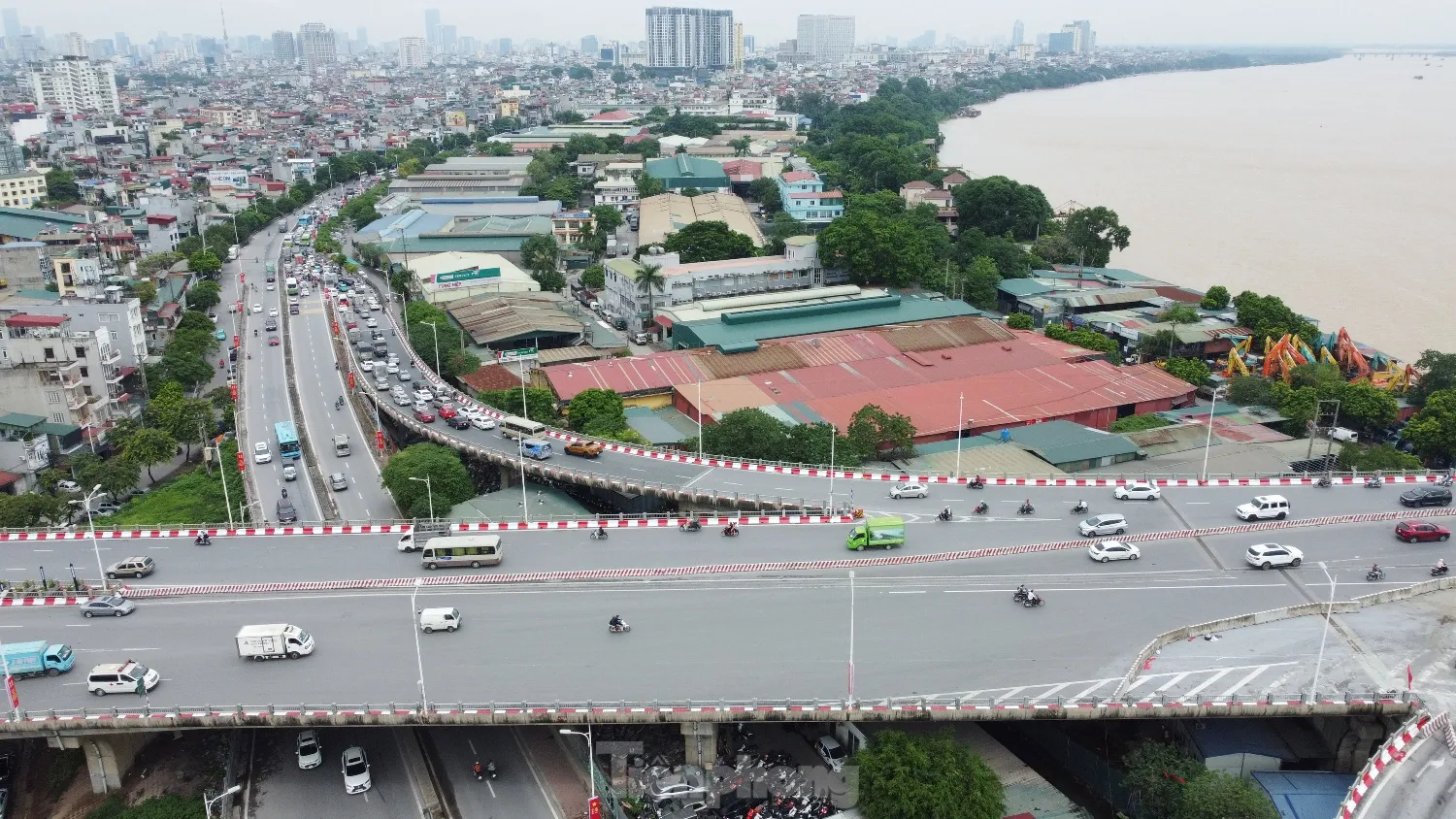 Cận cảnh vị trí được đề xuất xây dựng “Đại lộ và cảnh quan” ven sông Hồng - Ảnh 5