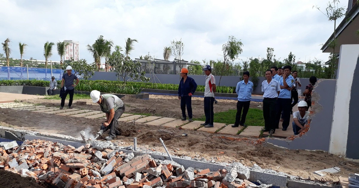 UBND cấp xã xử lý vi phạm về trật tự xây dựng