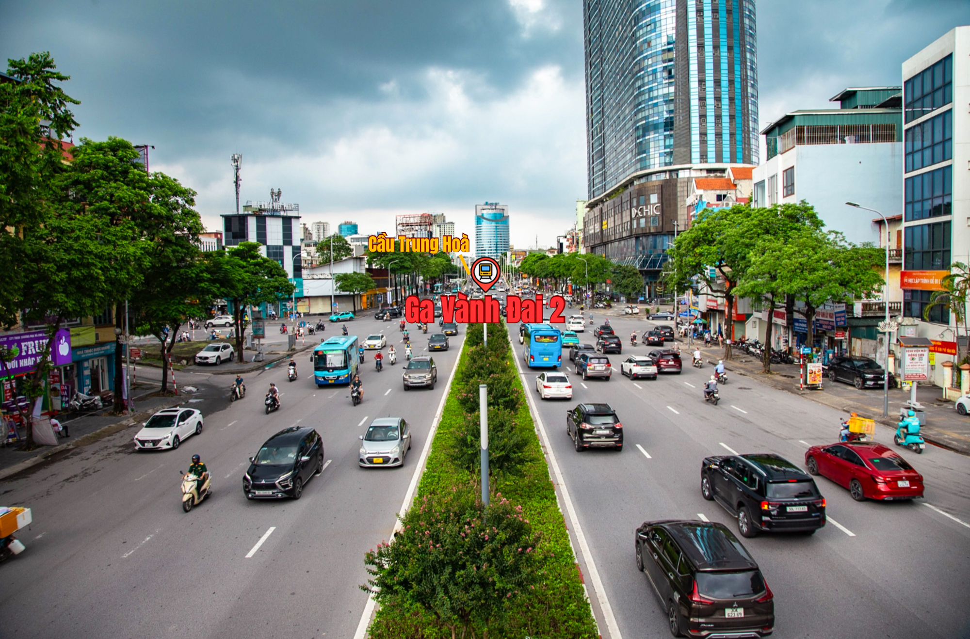 Điểm danh vị trí ga tuyến metro Văn Cao - Hoà Lạc: Đại đô thị của Vinhomes, toà nhà cao thứ 2 Hà Nội đón tin vui - Ảnh 6