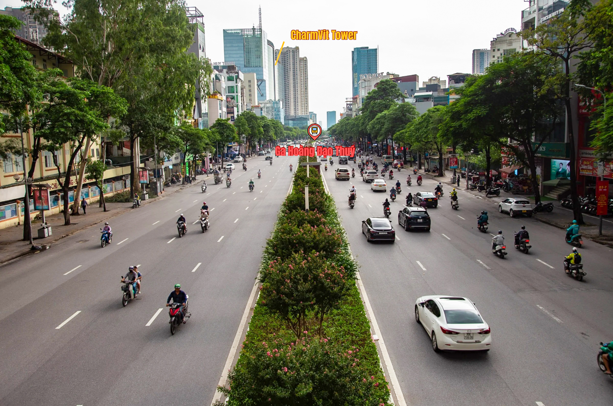 Điểm danh vị trí ga tuyến metro Văn Cao - Hoà Lạc: Đại đô thị của Vinhomes, toà nhà cao thứ 2 Hà Nội đón tin vui - Ảnh 7