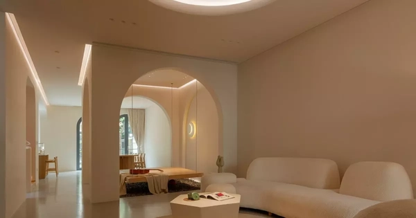 Không gian ấm cúng của biệt thự 480m2 ở Hà Nội