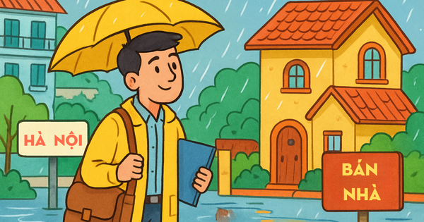 Mưa gió ngập nhiều nơi ở Hà Nội: Đi xem nhà lúc này mới là chuẩn nhất, đừng chỉ đi xem vào ngày đẹp trời