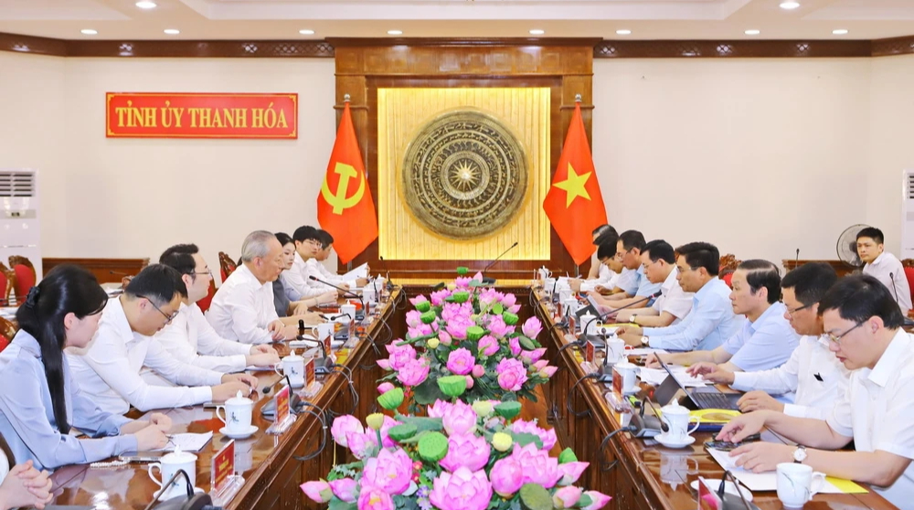 Tập đoàn xây dựng hàng đầu Trung Quốc cùng Vingroup xây cầu Tứ Liên, nay muốn hợp tác đầu tư nhiều dự án “khủng” tại tỉnh Thanh Hóa - Ảnh 1