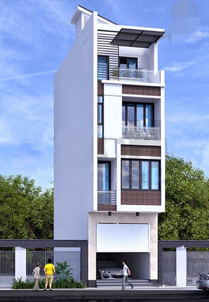 Mẫu nhà phố 4 tầng hiện đại, phổ biến nhất hiện nay - Ảnh 4