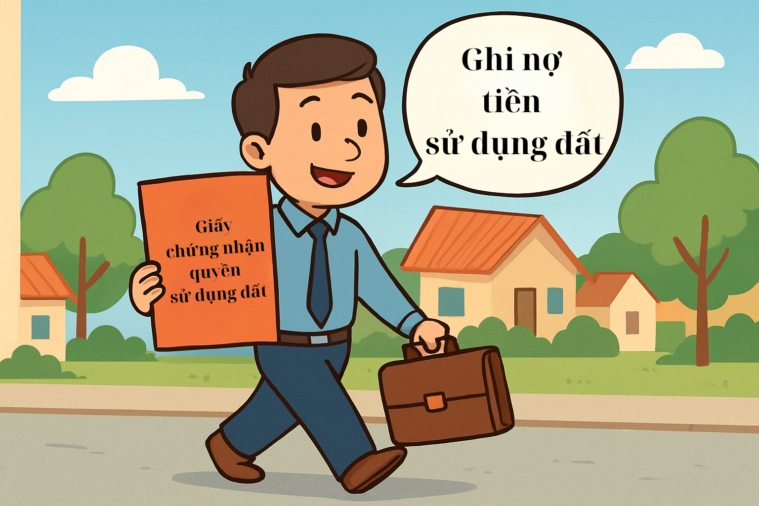 Điểm mới đáng chú ý: Người dân được ghi nợ tiền sử dụng đất khi làm sổ đỏ lần đầu - Ảnh 1