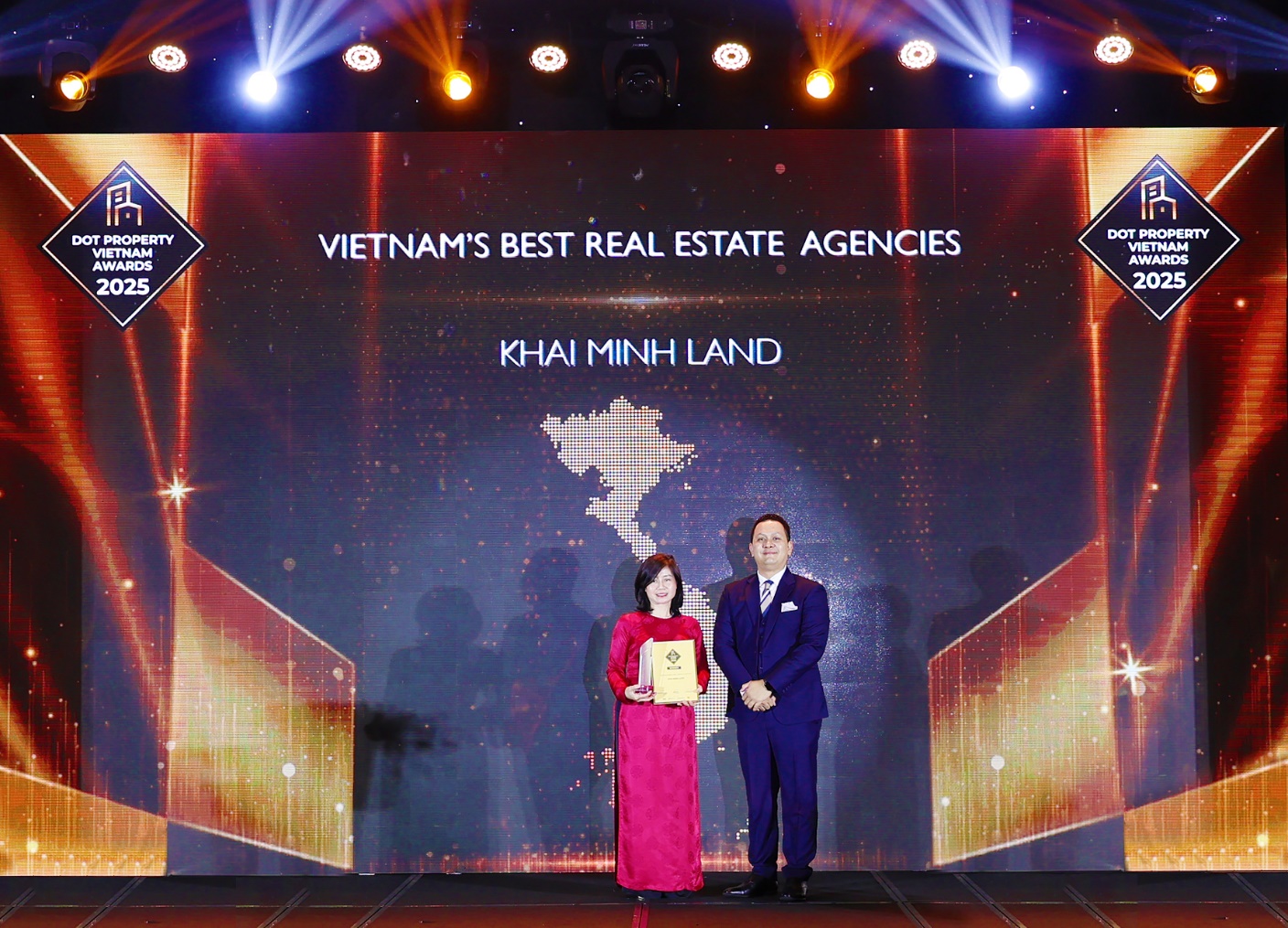 Tập đoàn Khải Hoàn Land nhận “cú đúp” giải thưởng tại Dot Property Award 2025 - Ảnh 1