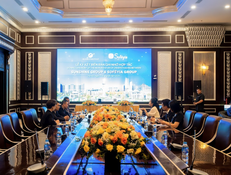 Sunshine Group "bắt tay" hai tập đoàn toàn cầu, kiến tạo chuẩn sống thông minh - cao cấp tại Việt Nam - Ảnh 1
