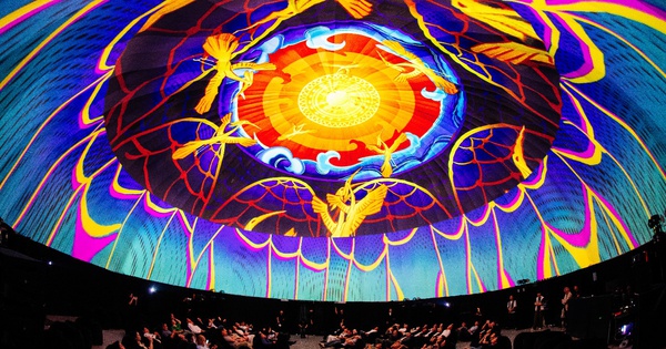 Trải nghiệm văn hoá nghệ thuật 3D Dome Mapping được ứng dụng trong bất động sản