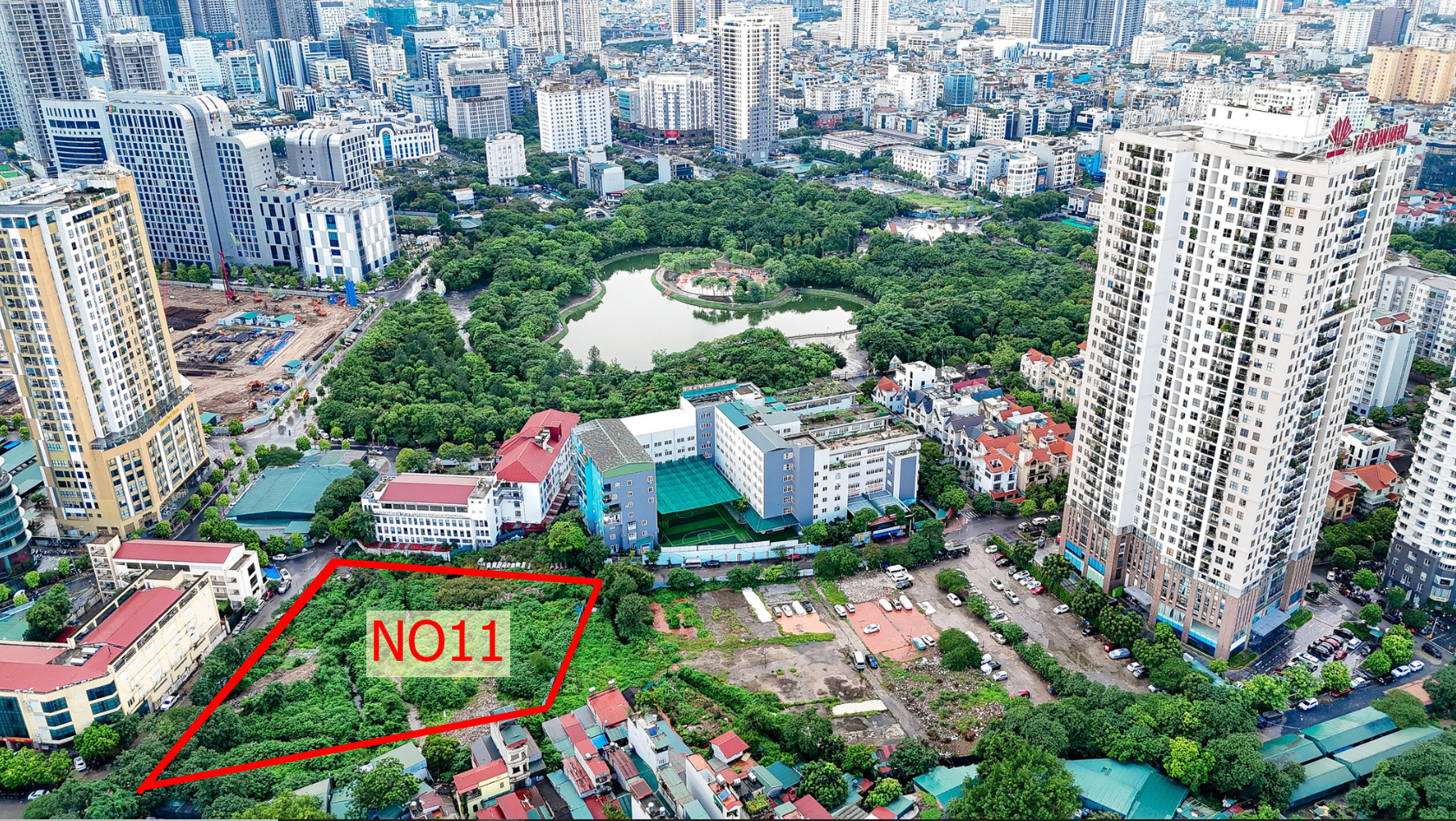 Sau gần 2 thập kỷ, ô đất cuối cùng tại KĐT Dịch Vọng chuẩn bị được Lideco khởi công xây dựng - Ảnh 1