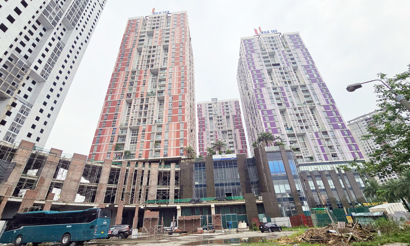 Cận cảnh dự án Usilk City giữa Thủ đô 'chôn vùi' giấc mơ an cư cả nghìn người - Ảnh 2
