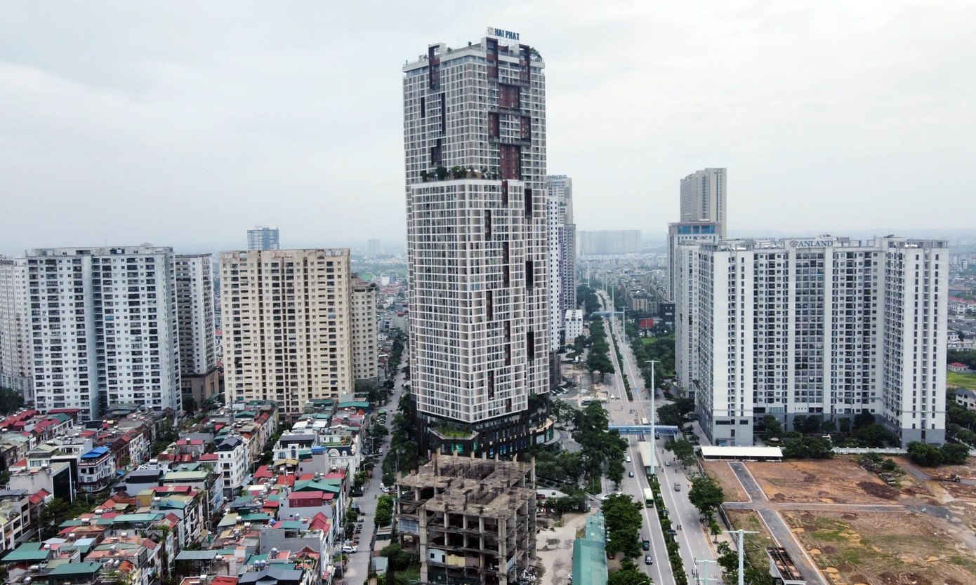 Cận cảnh dự án Usilk City giữa Thủ đô 'chôn vùi' giấc mơ an cư cả nghìn người - Ảnh 1