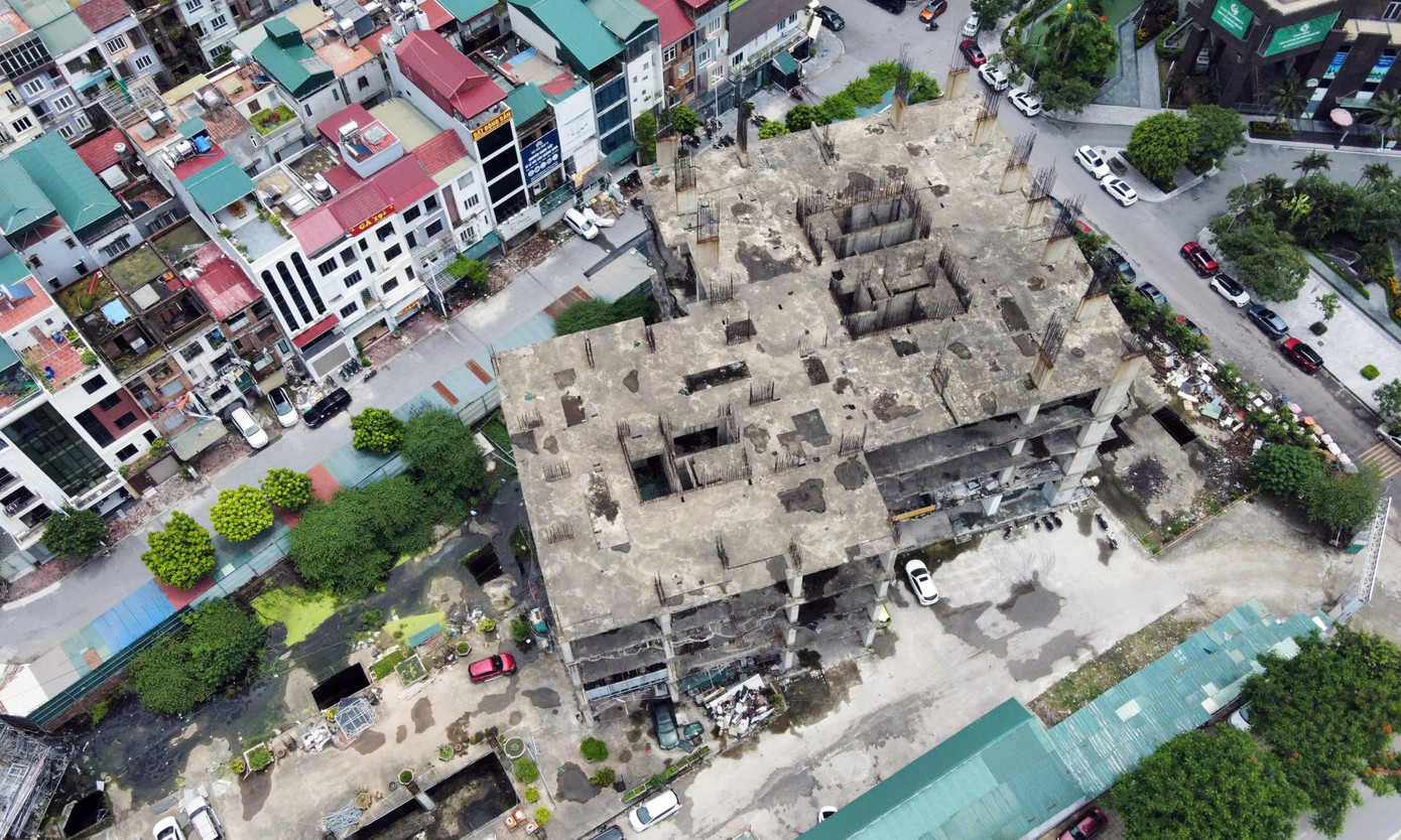 Cận cảnh dự án Usilk City giữa Thủ đô 'chôn vùi' giấc mơ an cư cả nghìn người - Ảnh 11