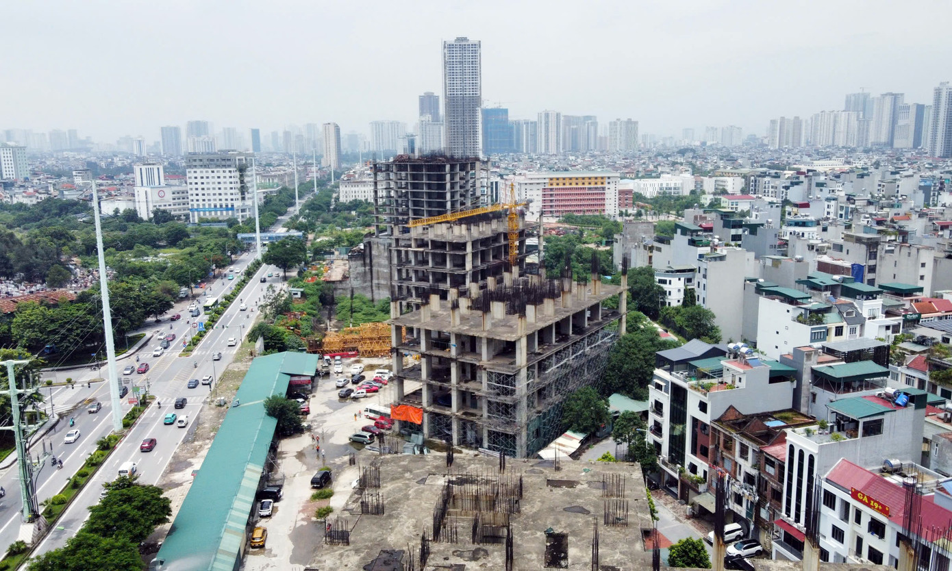 Cận cảnh dự án Usilk City giữa Thủ đô 'chôn vùi' giấc mơ an cư cả nghìn người - Ảnh 10