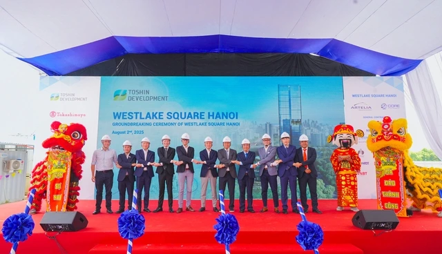Toshin Development khởi công Westlake Square Hanoi: Dấu mốc mới cho bán lẻ cao cấp Hà Nội - Ảnh 1
