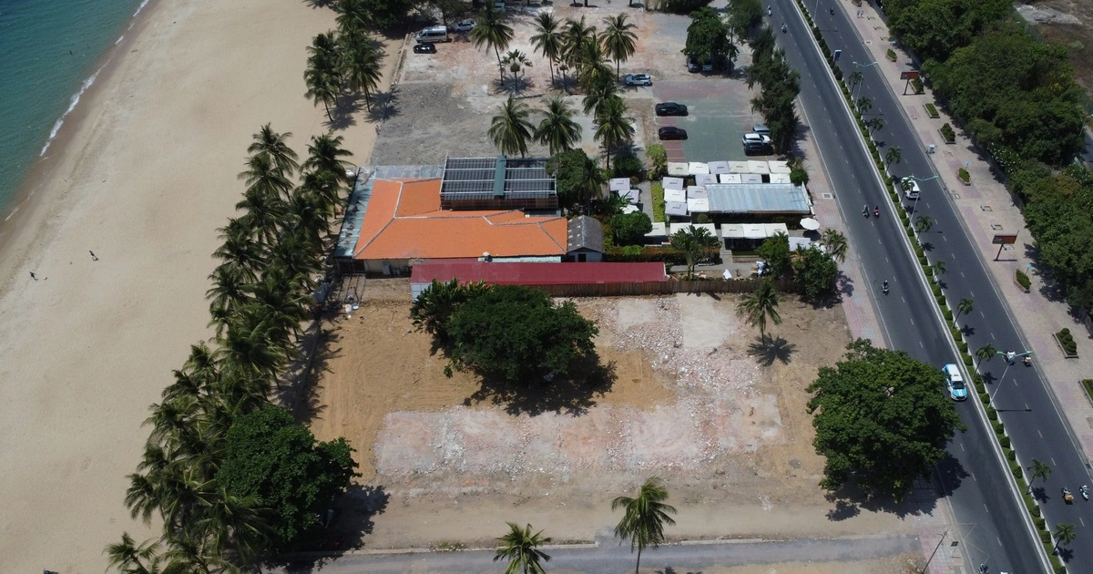 Khánh Hòa tiếp nhận 6.200 m2 đất bờ biển Nha Trang