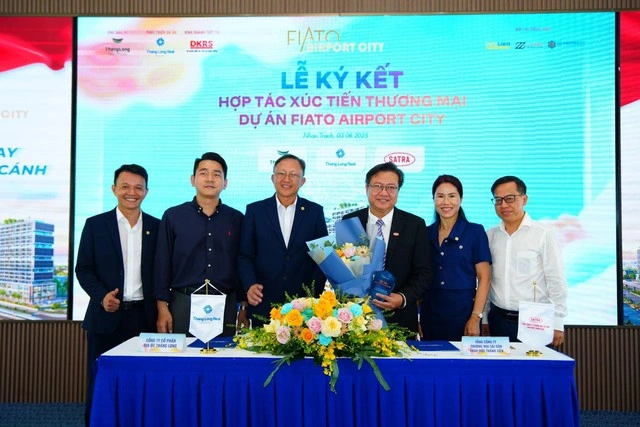 FIATO AIRPORT CITY cất nóc Block Galaxy và ký kết hợp tác xúc tiến thương mại - Ảnh 4