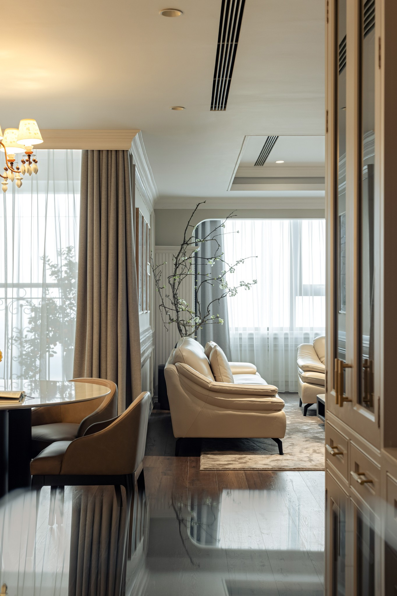 Quá trình biến đổi Penthouse từ phong cách Tân cổ điển sang hiện đại - Ảnh 12