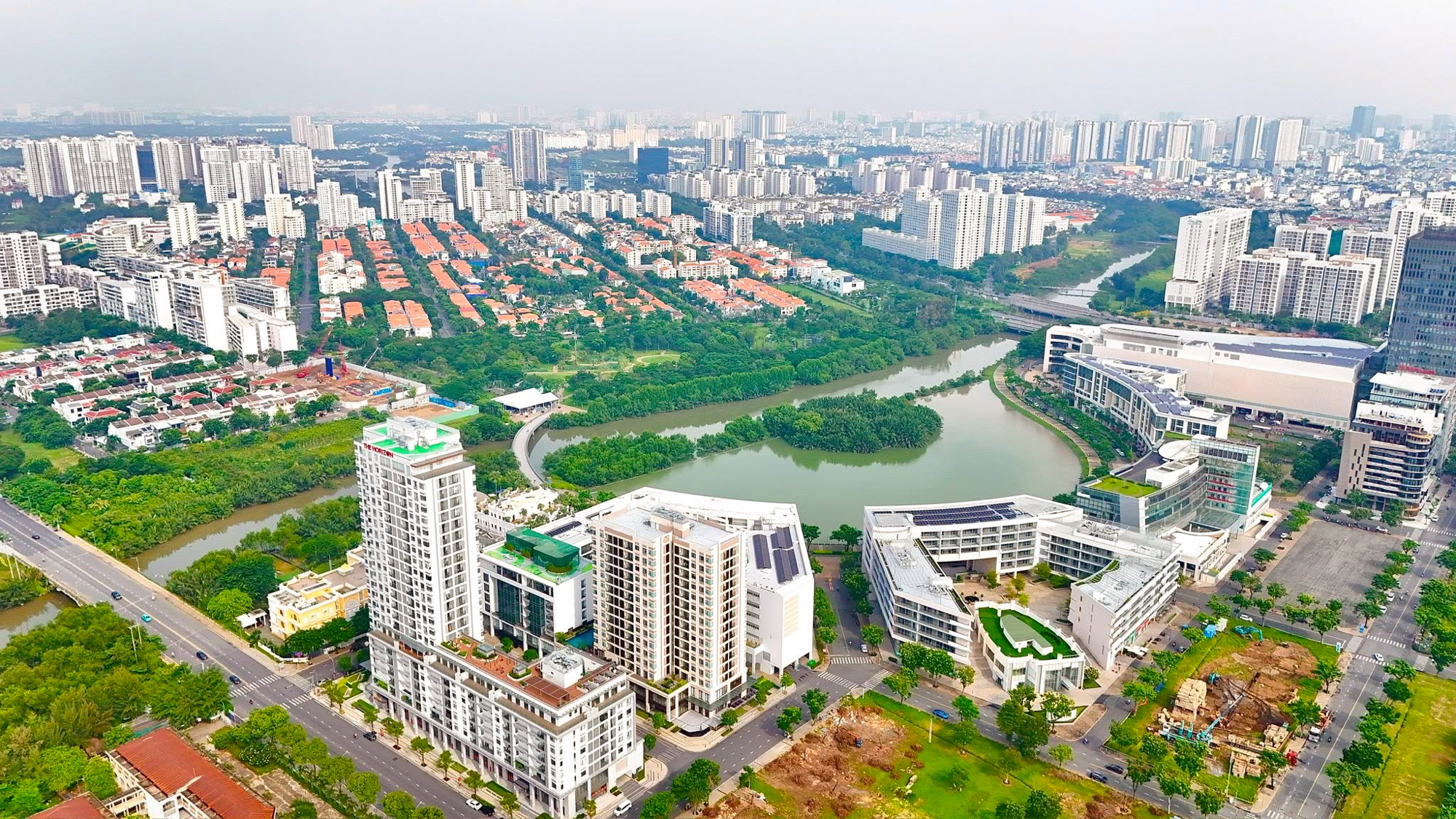 Toàn cảnh khu vực được Masterise đề xuất xây cầu 2 tầng đầu tiên ở TP.HCM, nối khu nhà giàu Phú Mỹ Hưng với sân bay Long Thành - Ảnh 7