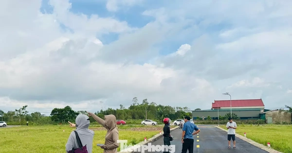 Cảnh tượng ‘cò đất’ ùn ùn đổ về, ô tô đậu kín đường làng sau công bố quy hoạch