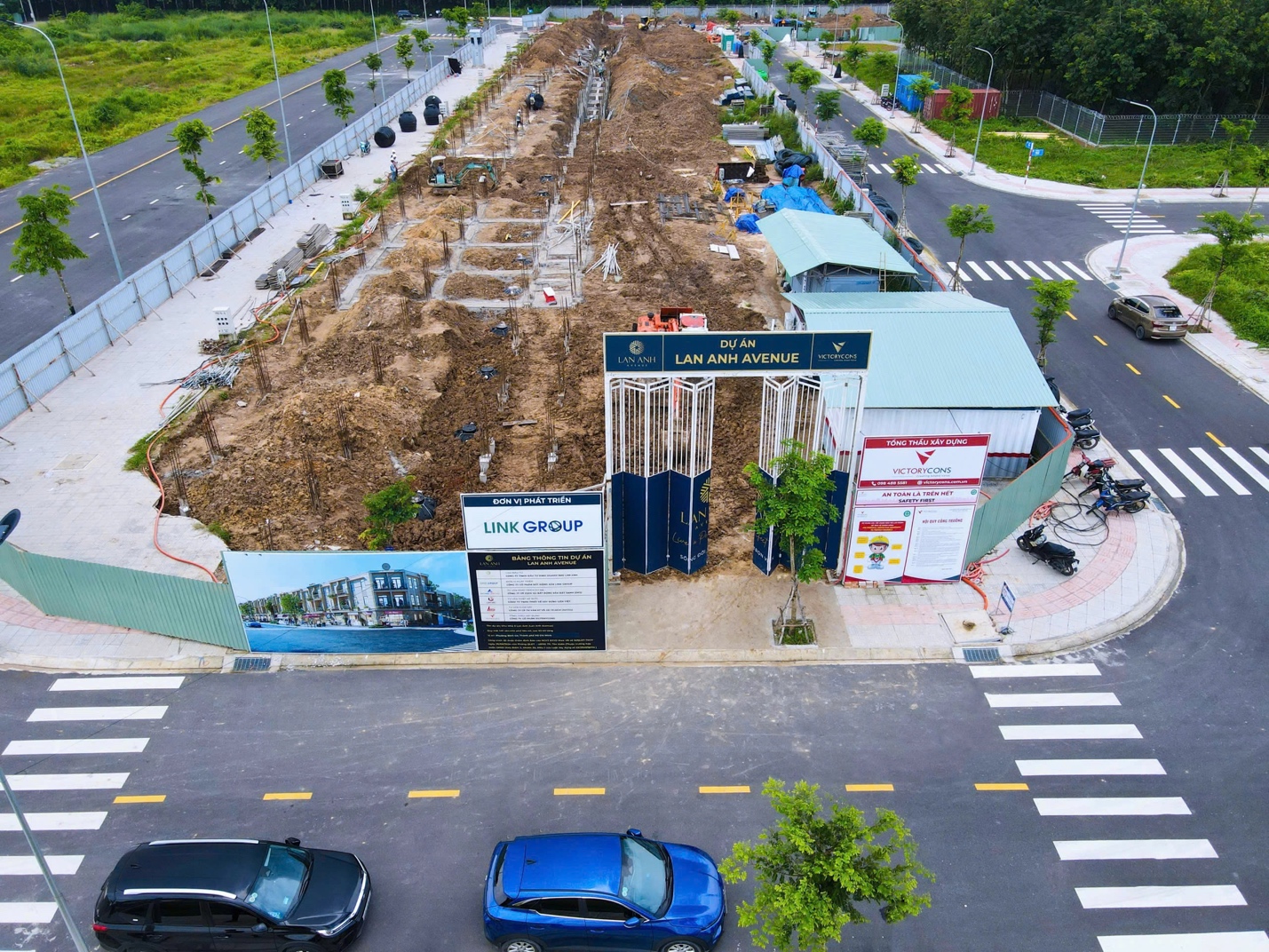 Lan Anh Avenue: Khẳng định uy tín từ lễ nghiệm thu phần móng Shophouse - Ảnh 1