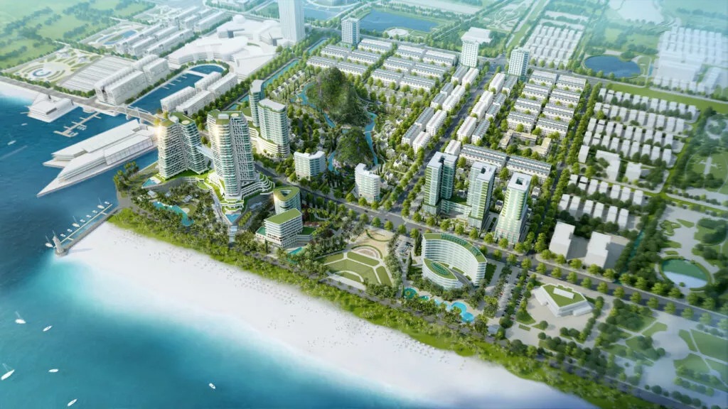 TAND tỉnh Quảng Ninh mở thủ tục phá sản với chủ đầu tư dự án Ocean Park 41ha ở Vân Đồn - Ảnh 1