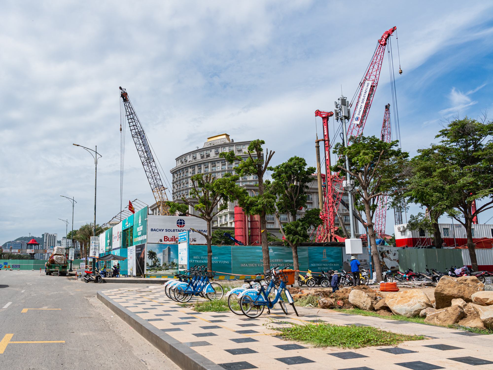 Thay bạn đi xem công trường xây 2 tòa tháp cao nhất Vũng Tàu, tổng mức đầu tư 10.000 tỷ, nằm trên trục đường kim cương ở bãi Sau - Ảnh 12