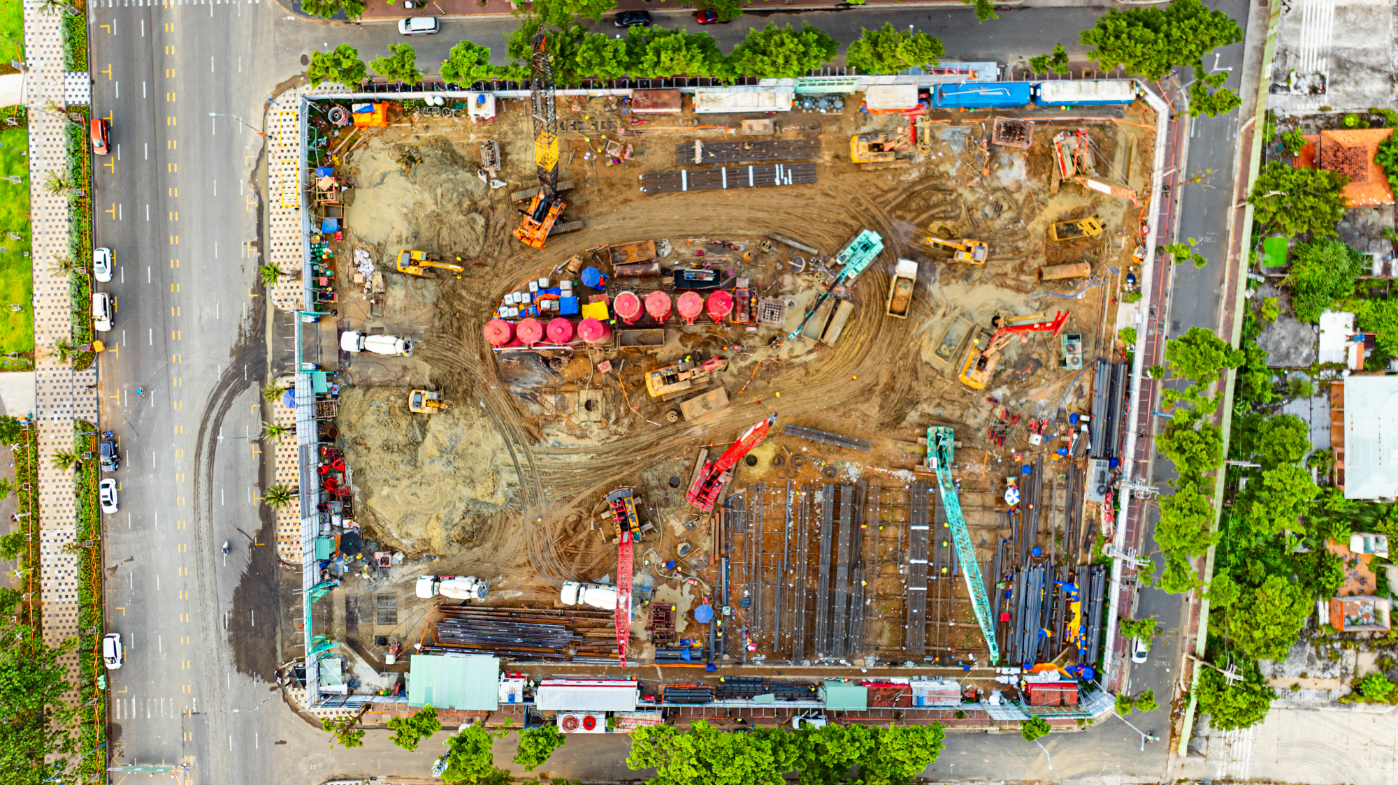 Thay bạn đi xem công trường xây 2 tòa tháp cao nhất Vũng Tàu, tổng mức đầu tư 10.000 tỷ, nằm trên trục đường kim cương ở bãi Sau - Ảnh 2