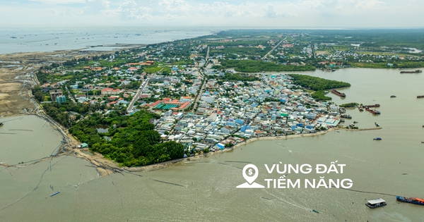 Toàn cảnh khu vực được đề xuất xây cầu nối Cần Giờ với Vũng Tàu, nằm trong dự án lấn biển 9 tỷ USD của Vinhomes