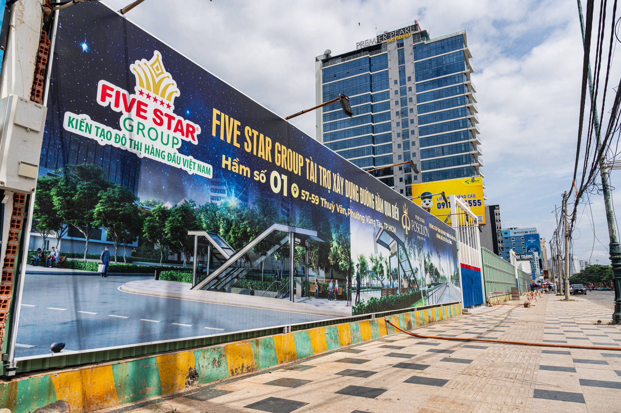 Thay bạn đi xem công trường xây 2 tòa tháp cao nhất Vũng Tàu, tổng mức đầu tư 10.000 tỷ, nằm trên trục đường kim cương ở bãi Sau - Ảnh 5