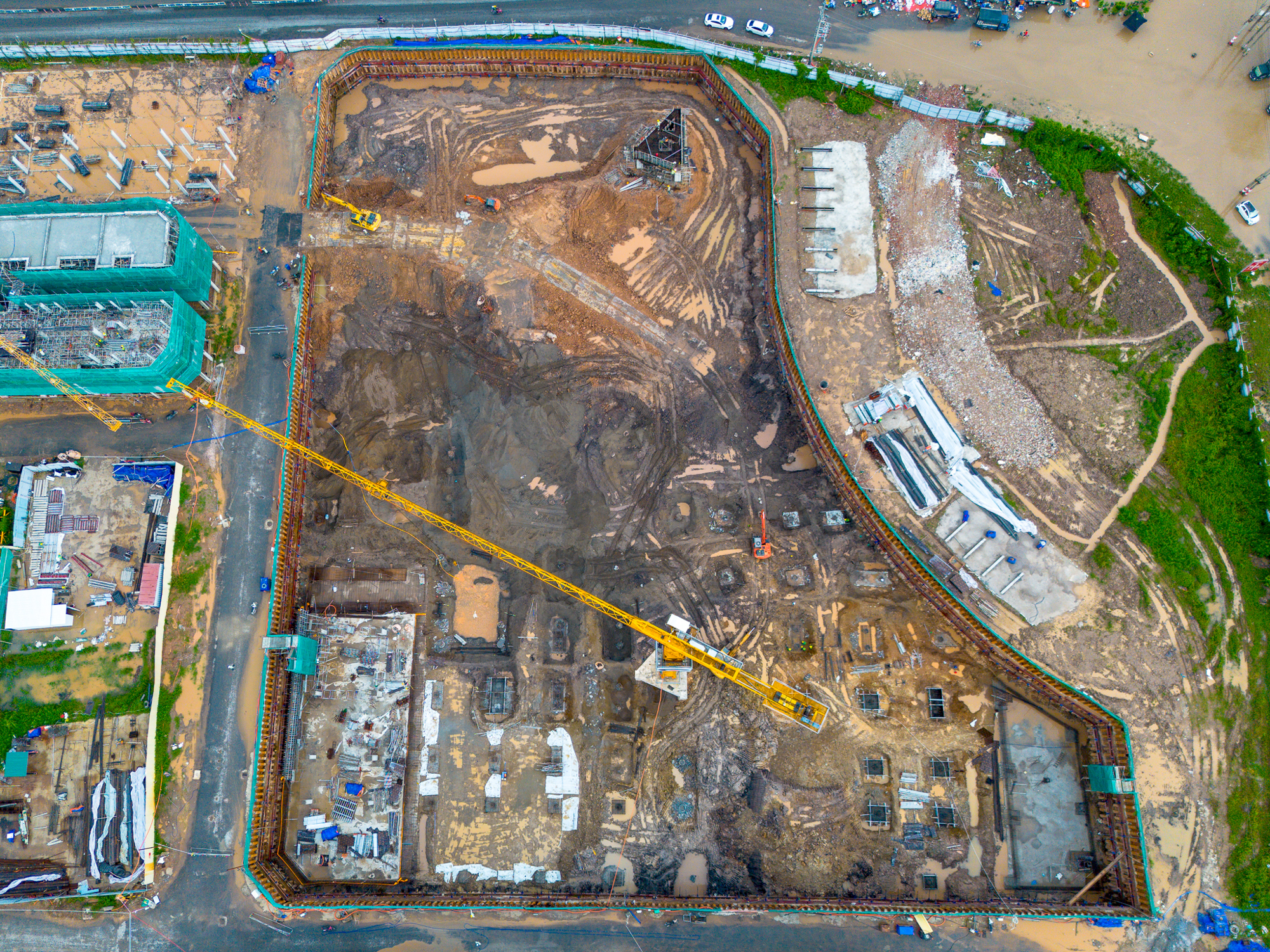 Thay bạn đi thăm dự án đáng chú ý nhất phía Tây Hà Nội của Vinhomes: Tiến độ ấn tượng, sắp khánh thành công viên, giá biệt thự đơn lập thấp nhất 70 tỷ đồng - Ảnh 5