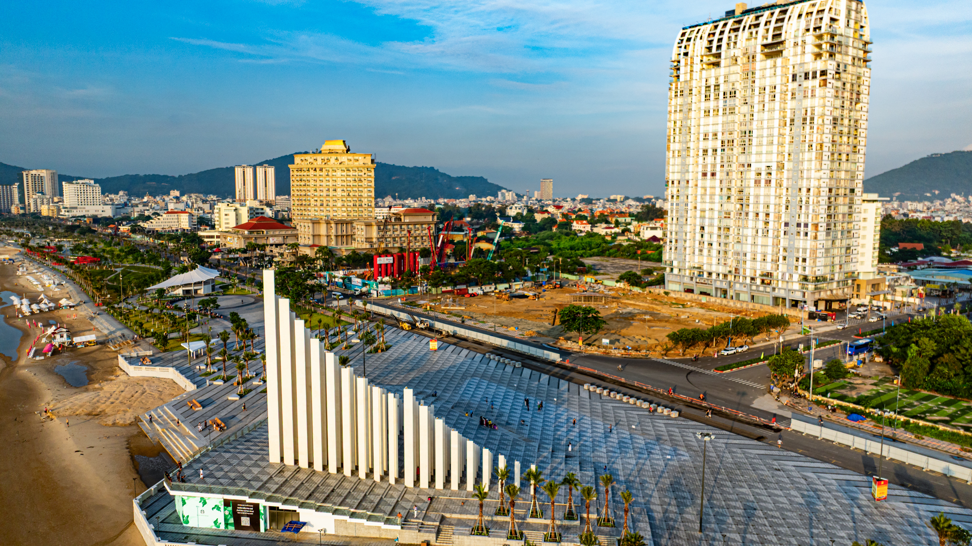 Thay bạn đi xem công trường xây 2 tòa tháp cao nhất Vũng Tàu, tổng mức đầu tư 10.000 tỷ, nằm trên trục đường kim cương ở bãi Sau - Ảnh 6
