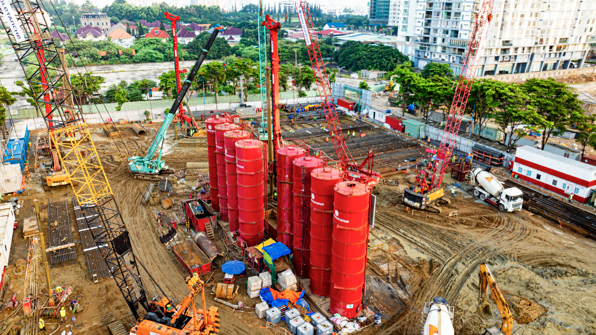 Thay bạn đi xem công trường xây 2 tòa tháp cao nhất Vũng Tàu, tổng mức đầu tư 10.000 tỷ, nằm trên trục đường kim cương ở bãi Sau - Ảnh 7