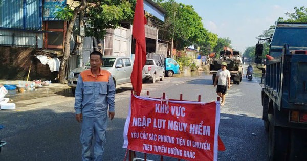 Phương án phân luồng qua các vị trí ngập trên Quốc lộ 3 đoạn thuộc Hà Nội
