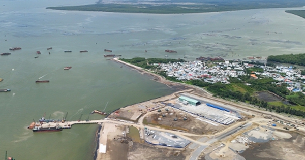Toàn cảnh siêu dự án lấn biển Cần Giờ sau gần nửa năm khởi công