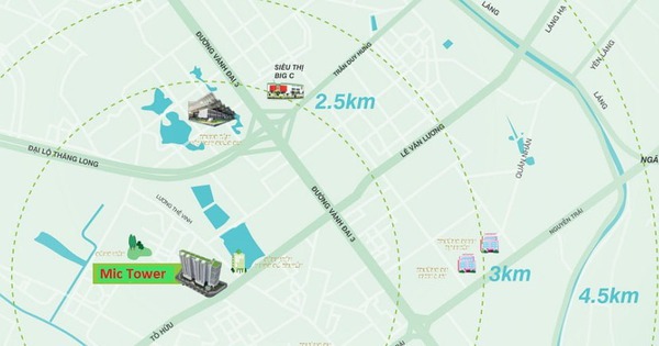 Khu "đất vàng" 2,5ha trên đường Tố Hữu được Hà Nội cho chuyển đổi để xây tổ hợp MIC TOWER gần 3.200 tỷ đồng