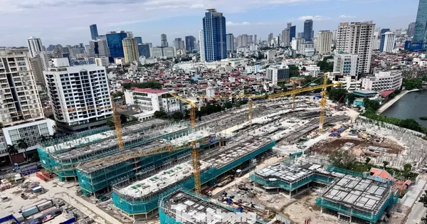 Cận cảnh công trường nghìn tỷ trên khu 'đất vàng' Giảng Võ