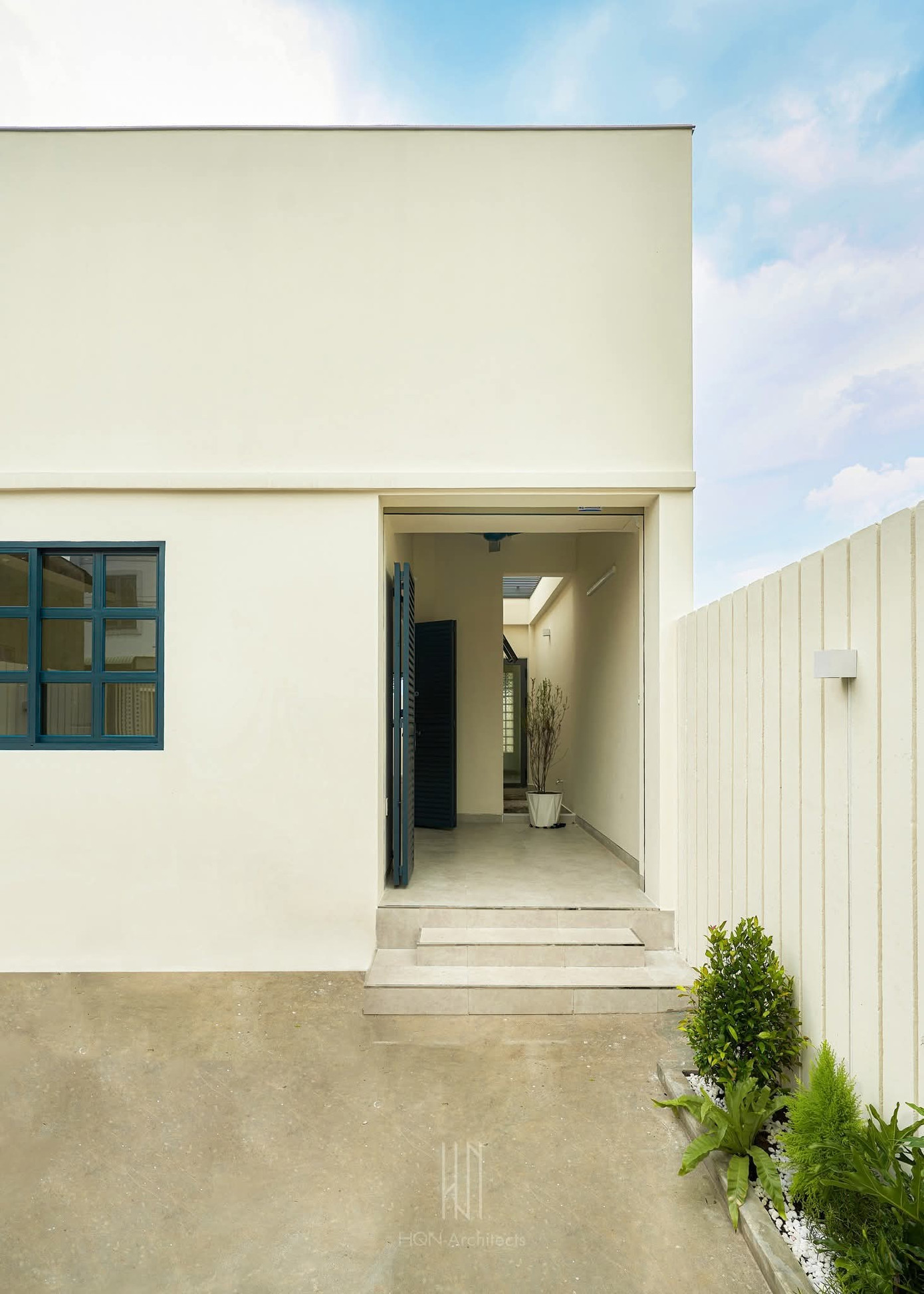 Nhà 85m2 có sân vườn lấy ánh sáng - Ảnh 8