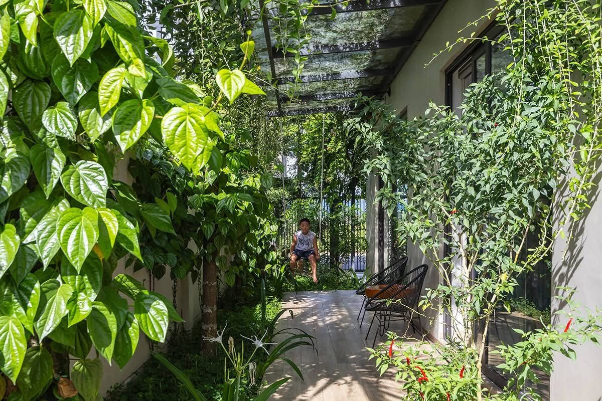 Nhà '1 gian' 130m2 tái hiện nếp sống làng quê - Ảnh 4