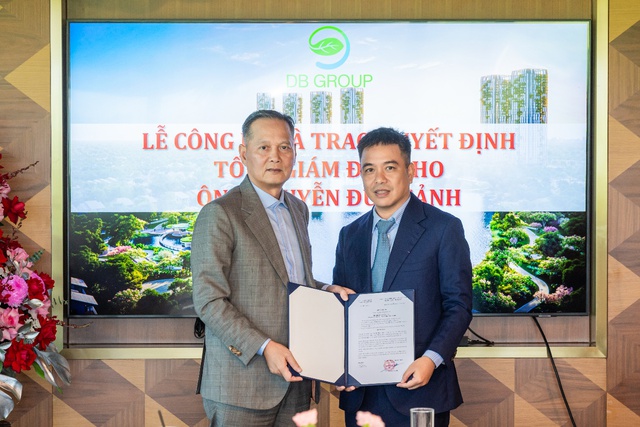 Công ty TNHH Đầu tư và Phát triển DB bổ nhiệm tân Tổng Giám đốc - Ảnh 1