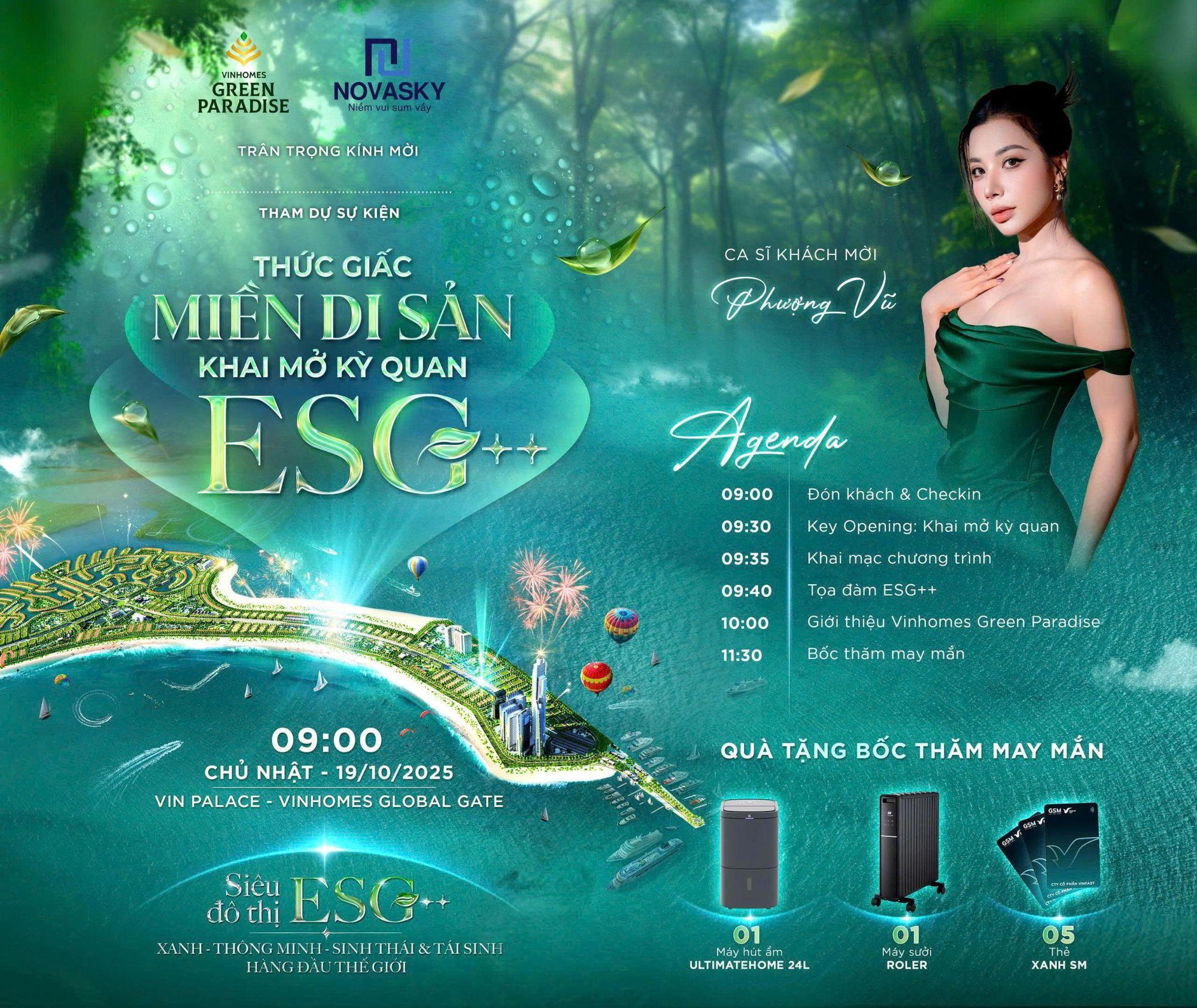 Novasky “đánh thức” miền di sản Vinhomes Green Paradise tại chuỗi sự kiện lớn - Ảnh 2