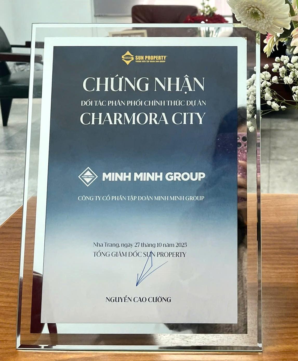 Minh Minh Group - Đại lý F1 phân phối dự án Charmora City tại Sun Group Nha Trang - Ảnh 1