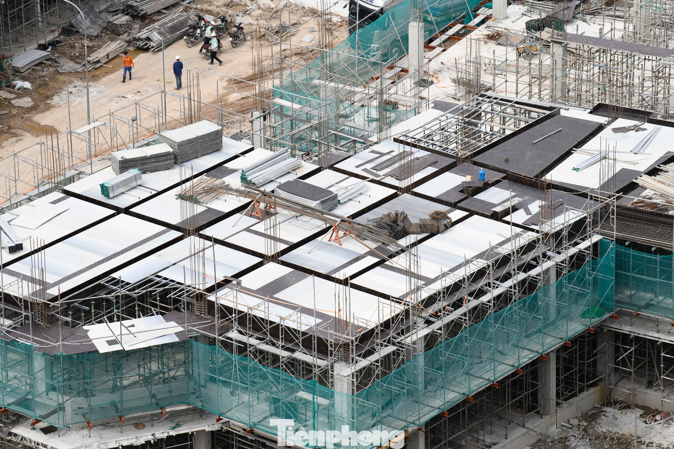 Cận cảnh công trường nghìn tỷ trên khu 'đất vàng' Giảng Võ - Ảnh 3