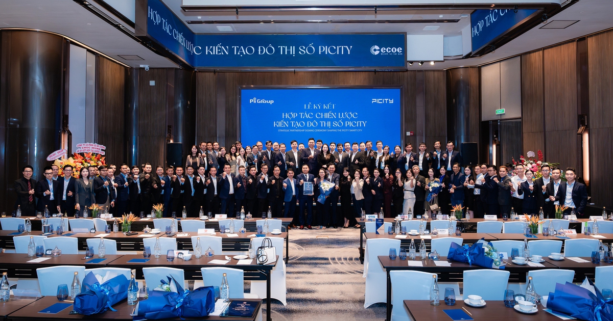 Pi Group ký kết chiến lược với đối tác quốc tế kiến tạo Đô thị số Picity