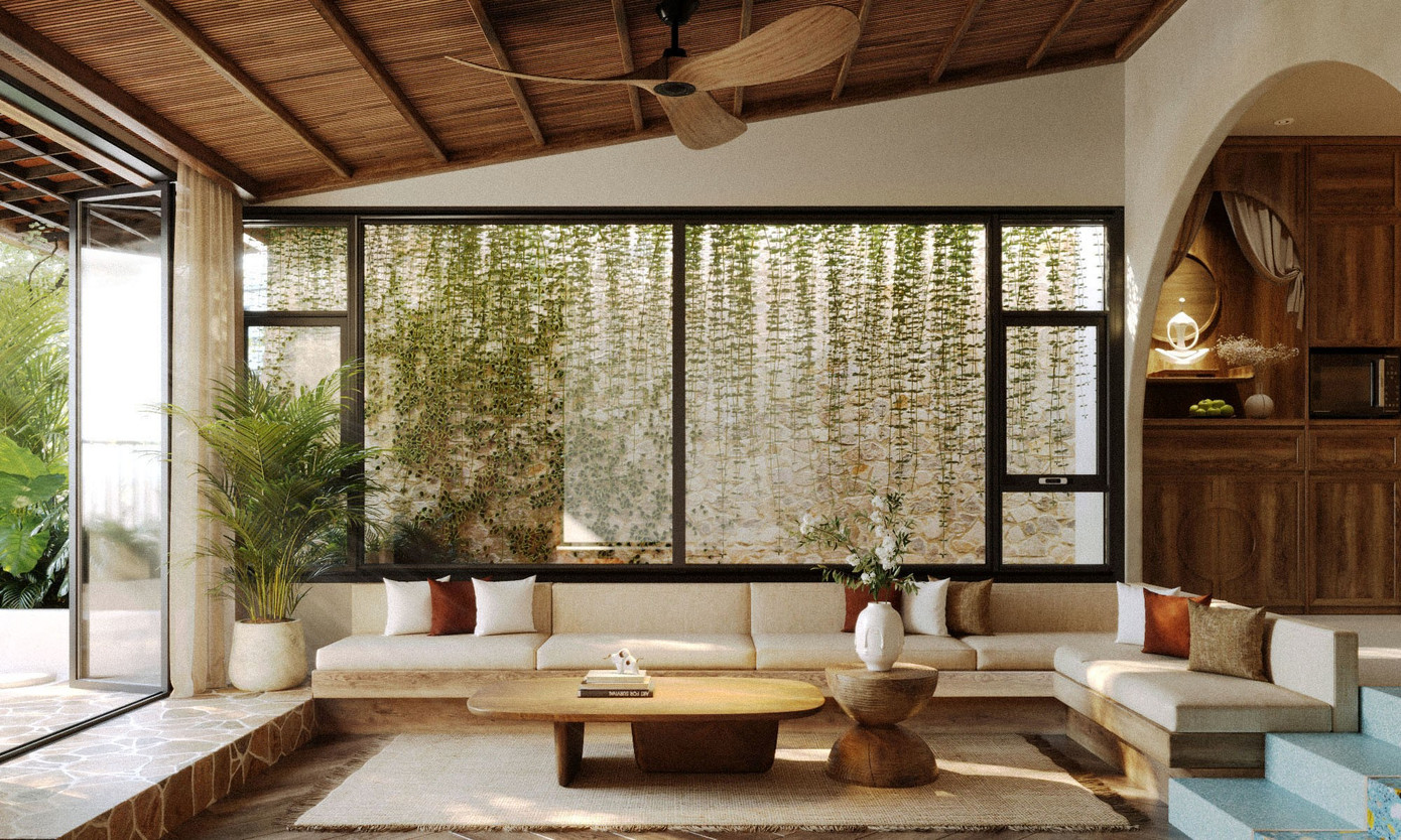 Nhà phố 4 tầng đưa phòng khách và bếp ăn lên tầng cao để tạo sự thoải mái - Ảnh 7