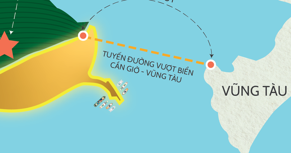 TPHCM muốn làm tuyến đường vượt biển Cần Giờ - Vũng Tàu