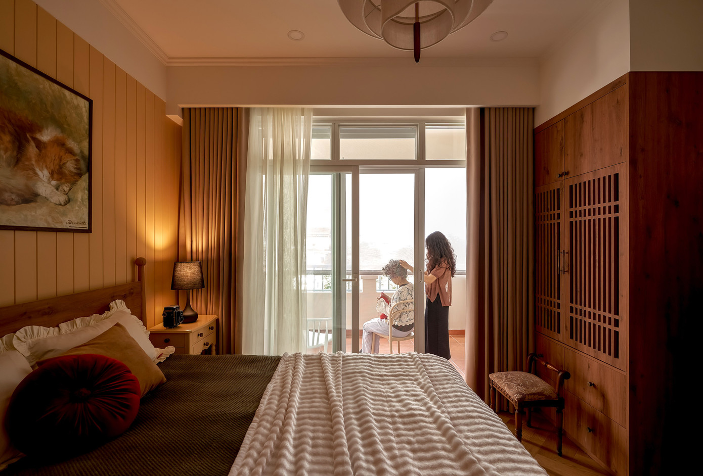 Căn hộ 130m2 được lấy cảm hứng từ những nếp gấp của gỗ - Ảnh 15