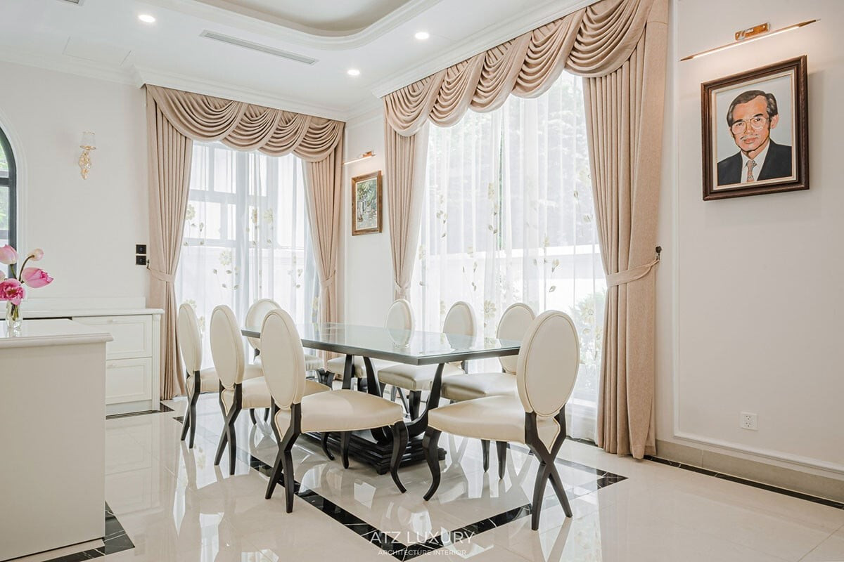 Nét đẹp tân cổ điển trong biệt thự, nhà phố - Ảnh 11