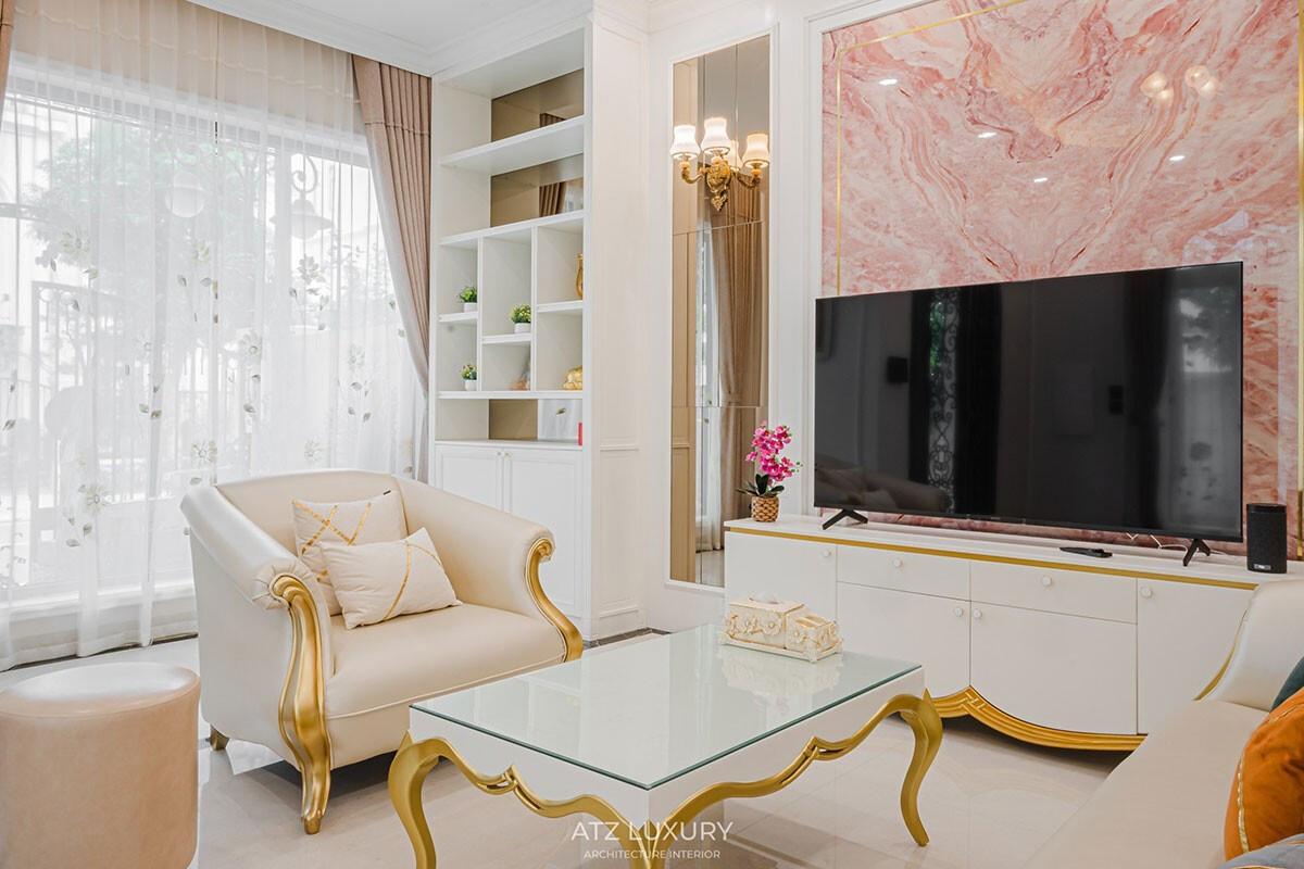 Nét đẹp tân cổ điển trong biệt thự, nhà phố - Ảnh 6