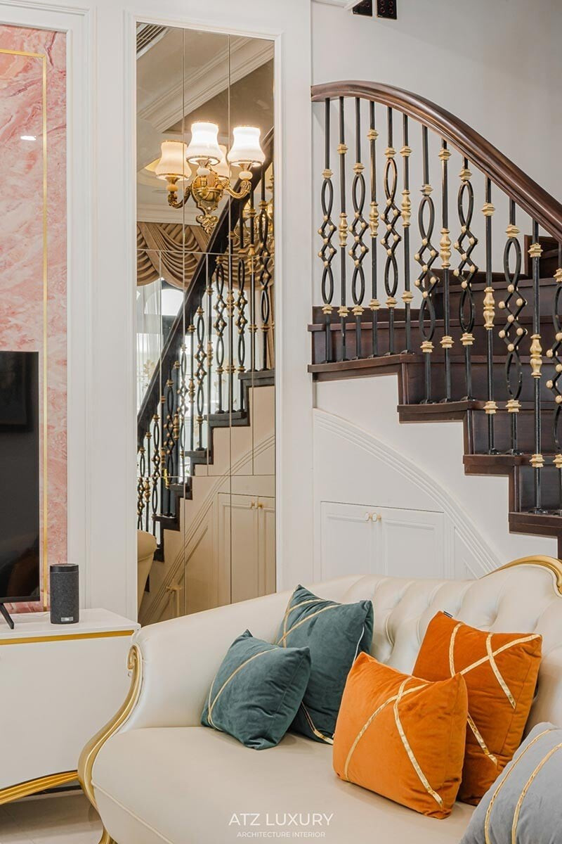 Nét đẹp tân cổ điển trong biệt thự, nhà phố - Ảnh 4